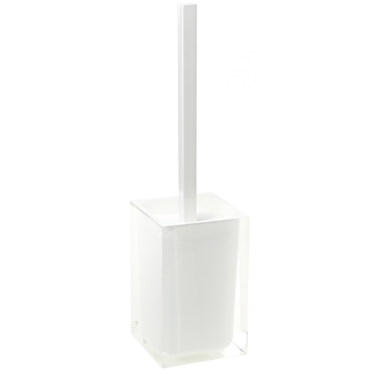 Toilet Brush, Gedy RA33-02, Toilet Brush Holder, Modern, White